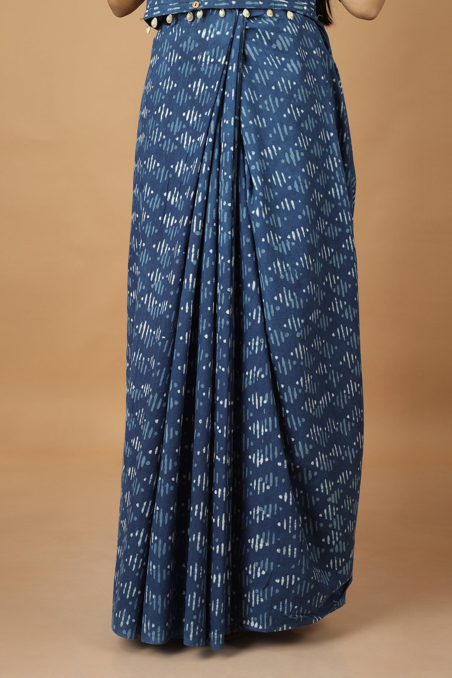 Tryasra Dabu Indigo Co-Ordinated Set