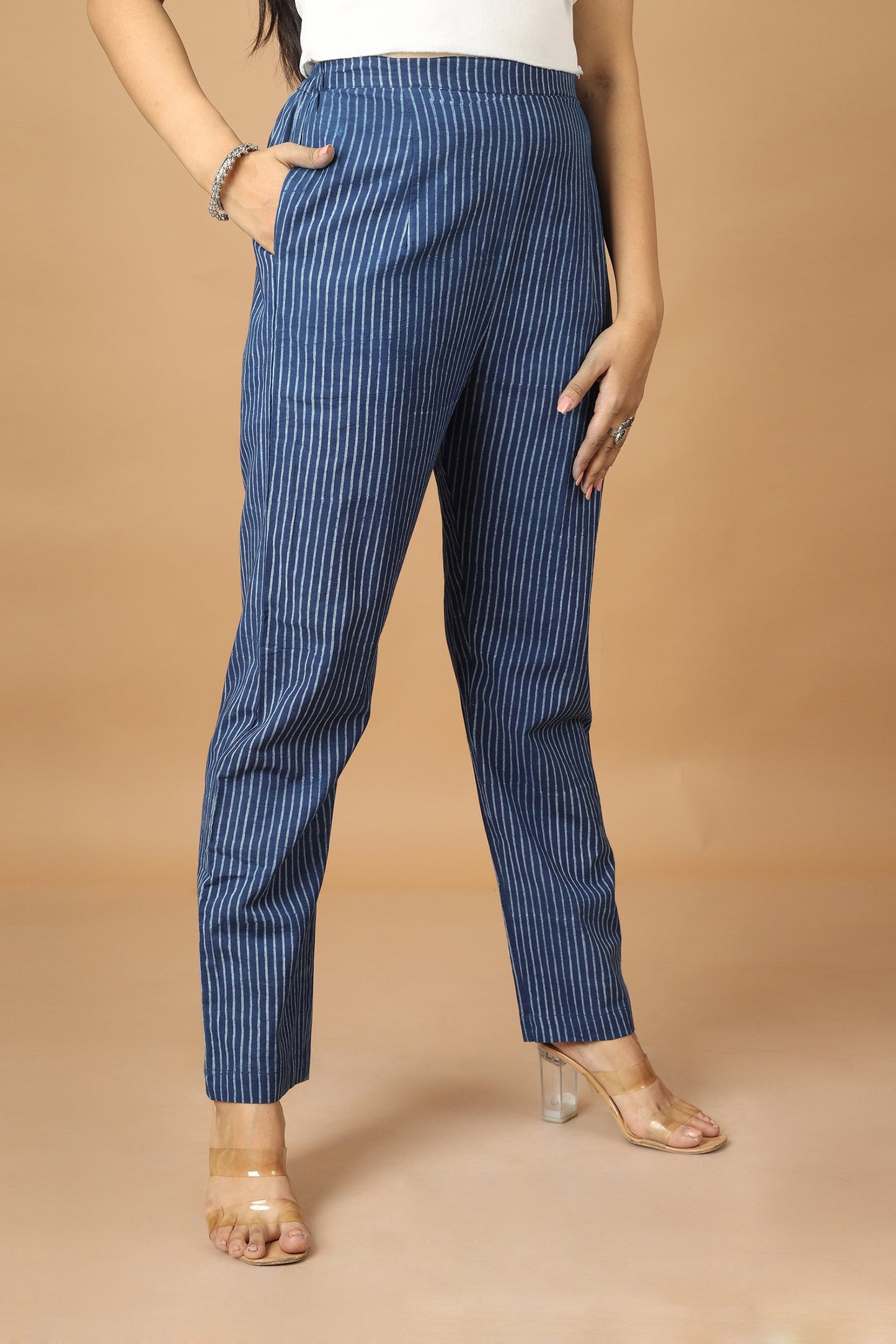 Rekh Dabu Indigo Pant