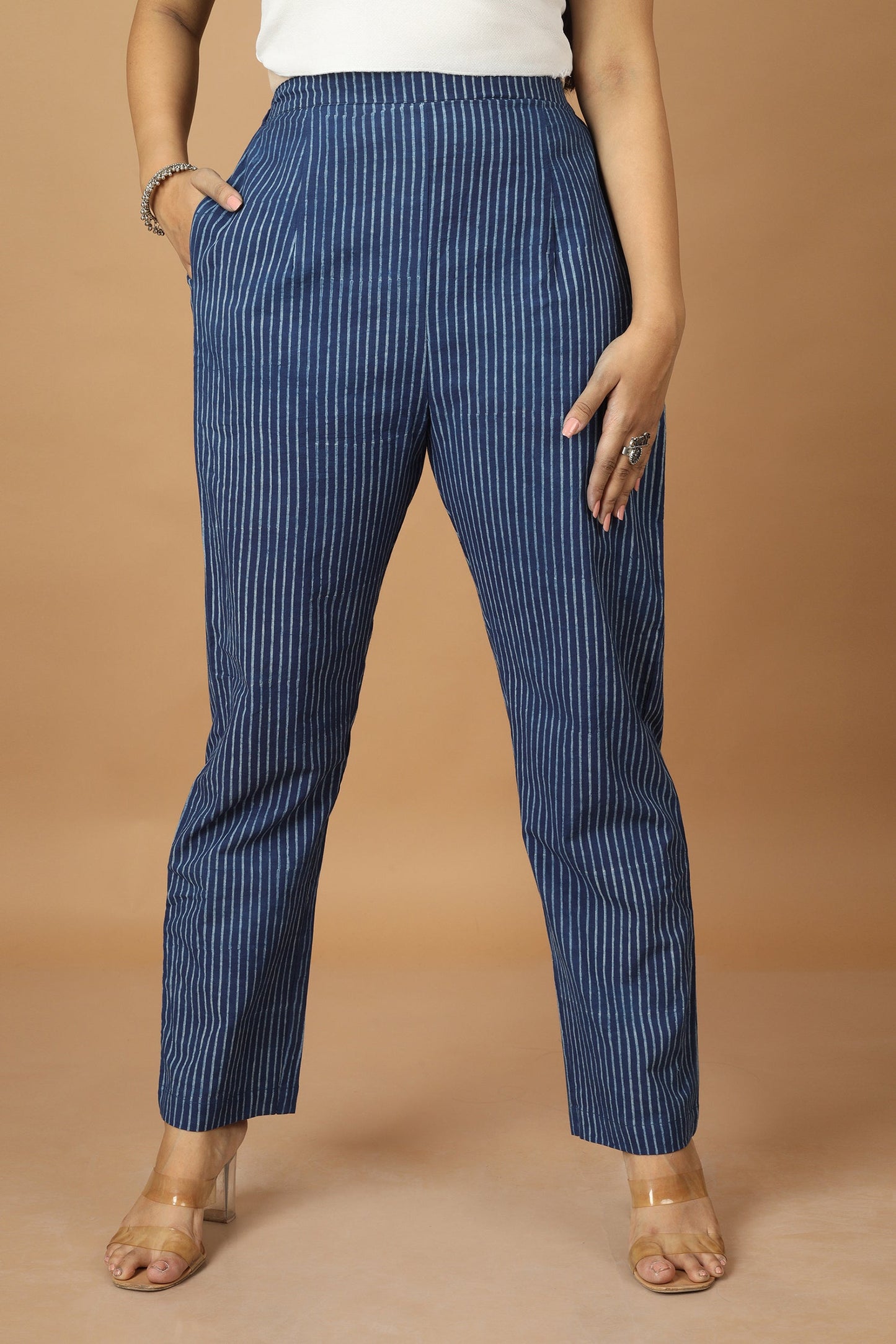 Rekh Dabu Indigo Pant