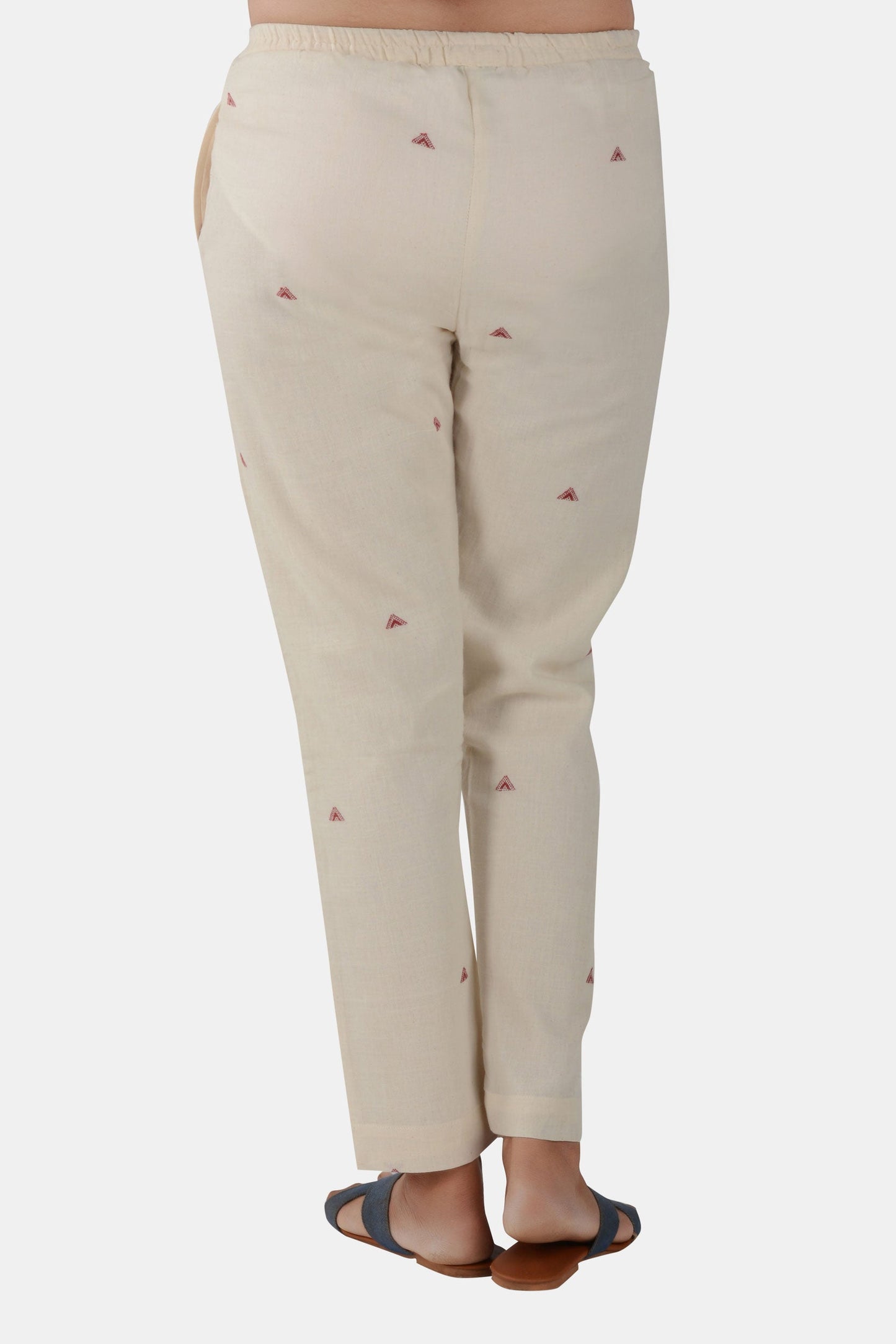 Maaya White Kala Cotton Pant